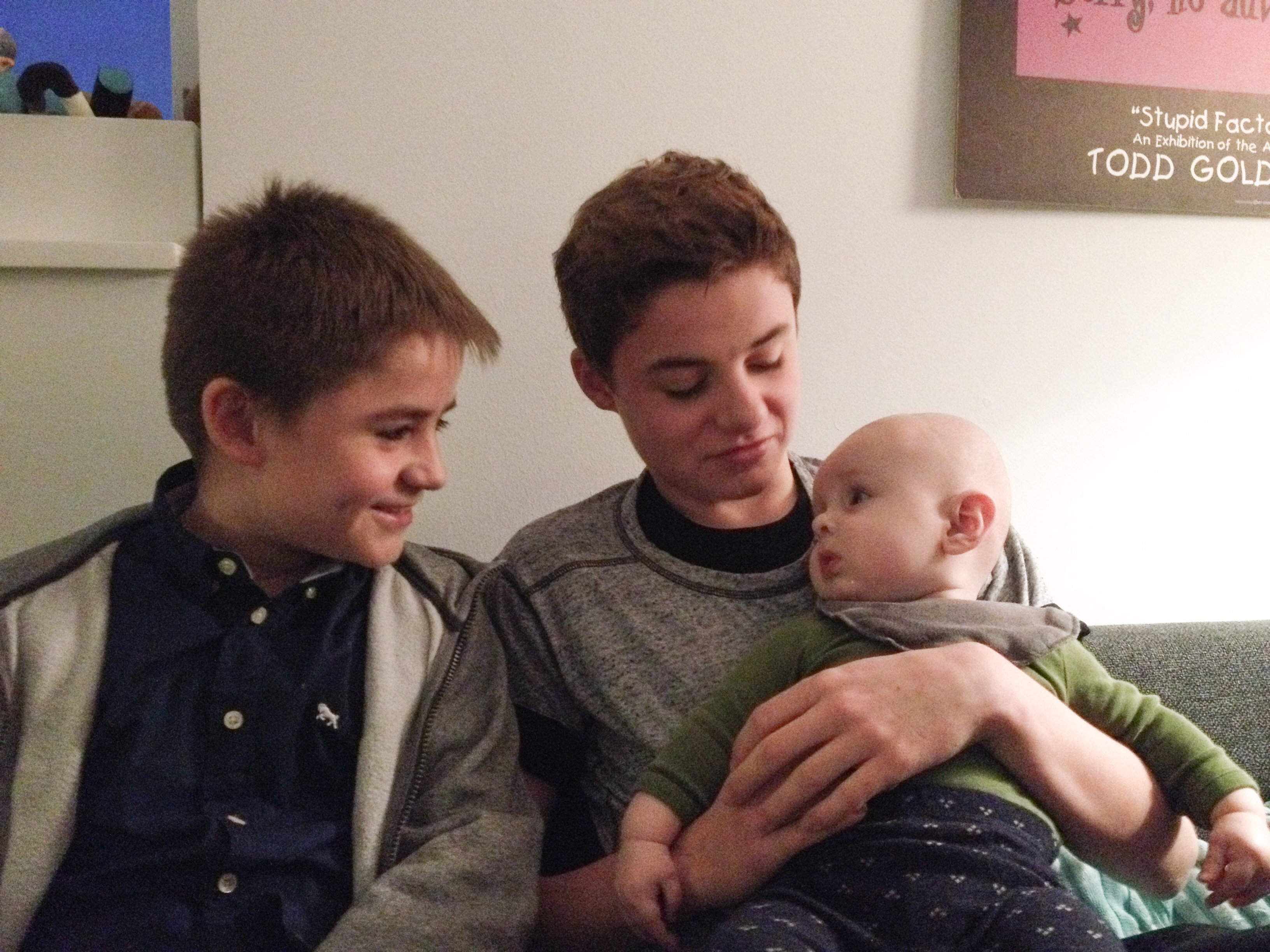 Morten, Mikkel og Jacob.