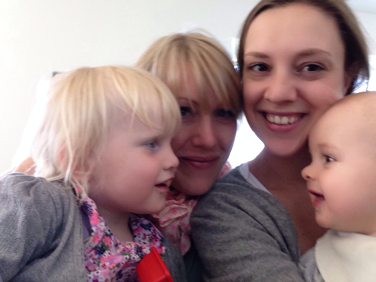 Sophia, Sarah, Kathrine og Jacob.