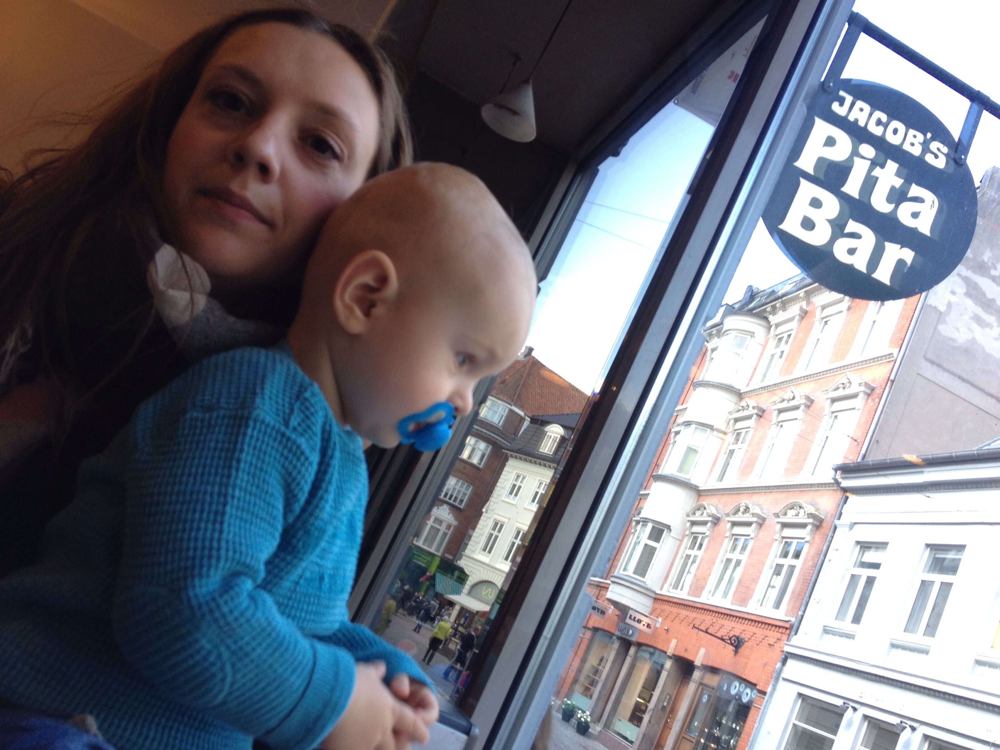Jacob på Jacob’s Pita.
