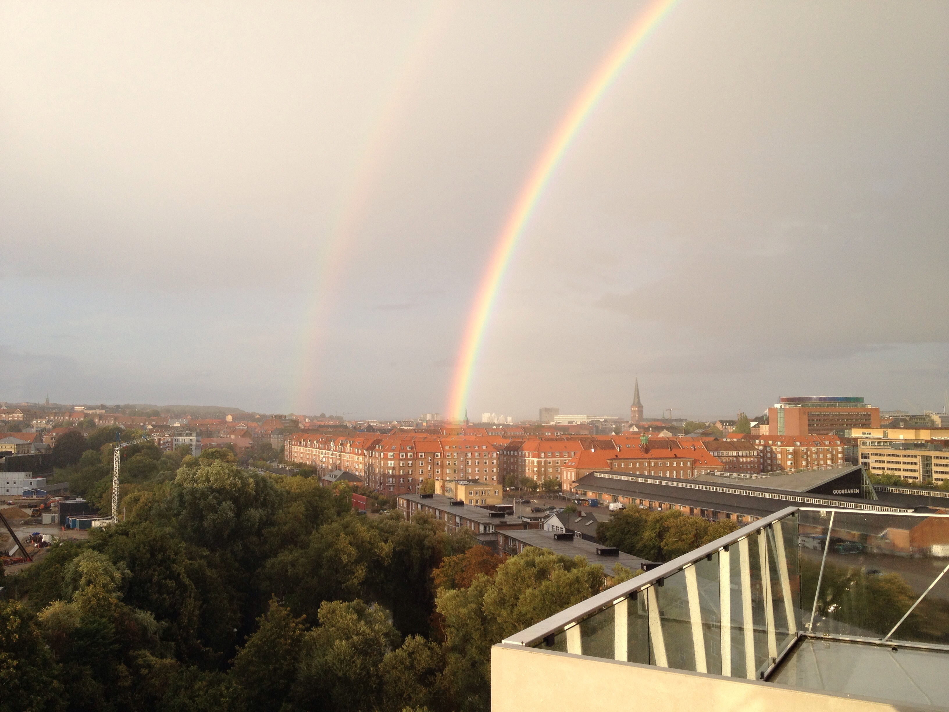 Tre regnbuer.