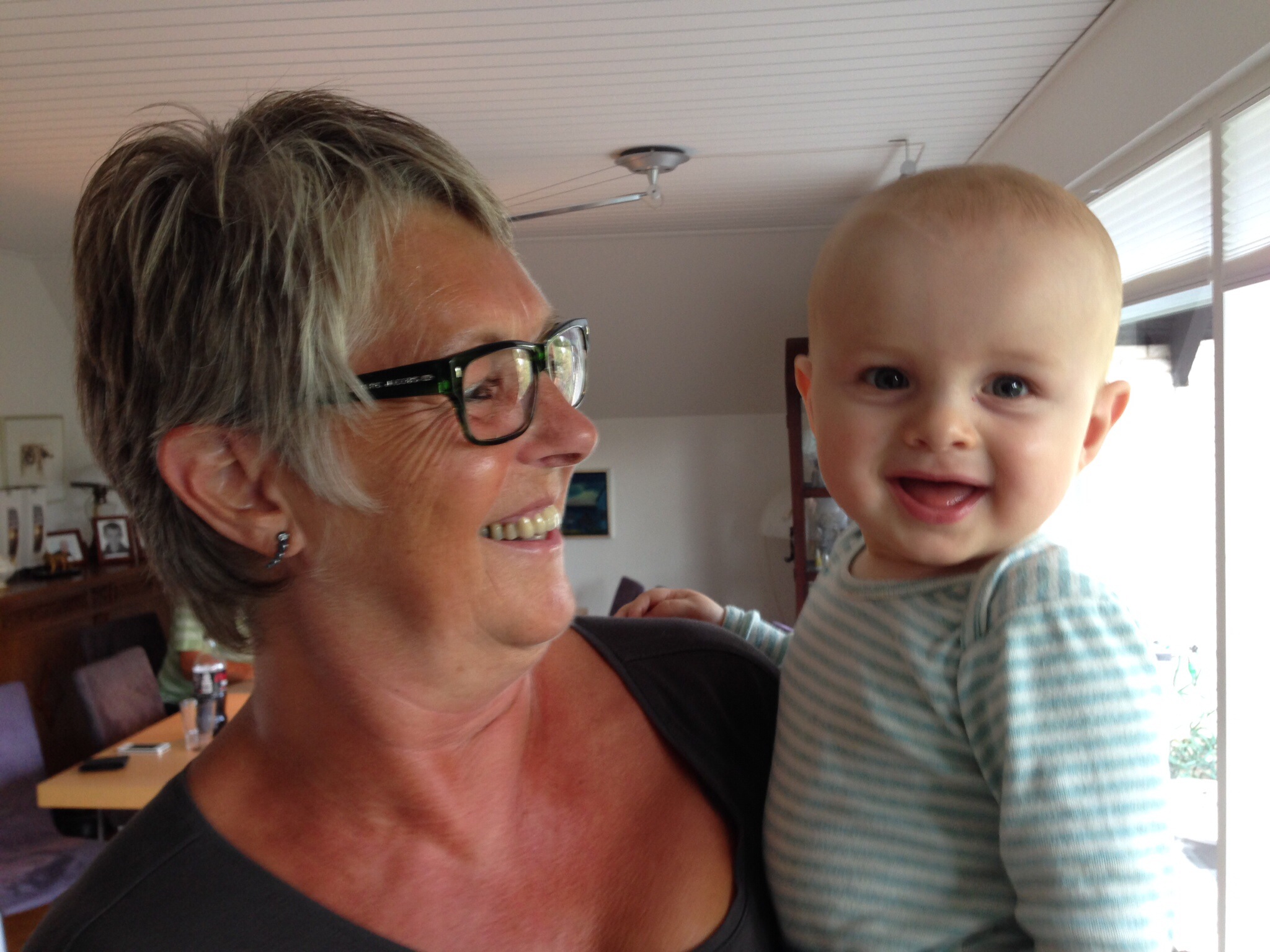 Farmor og Jacob.