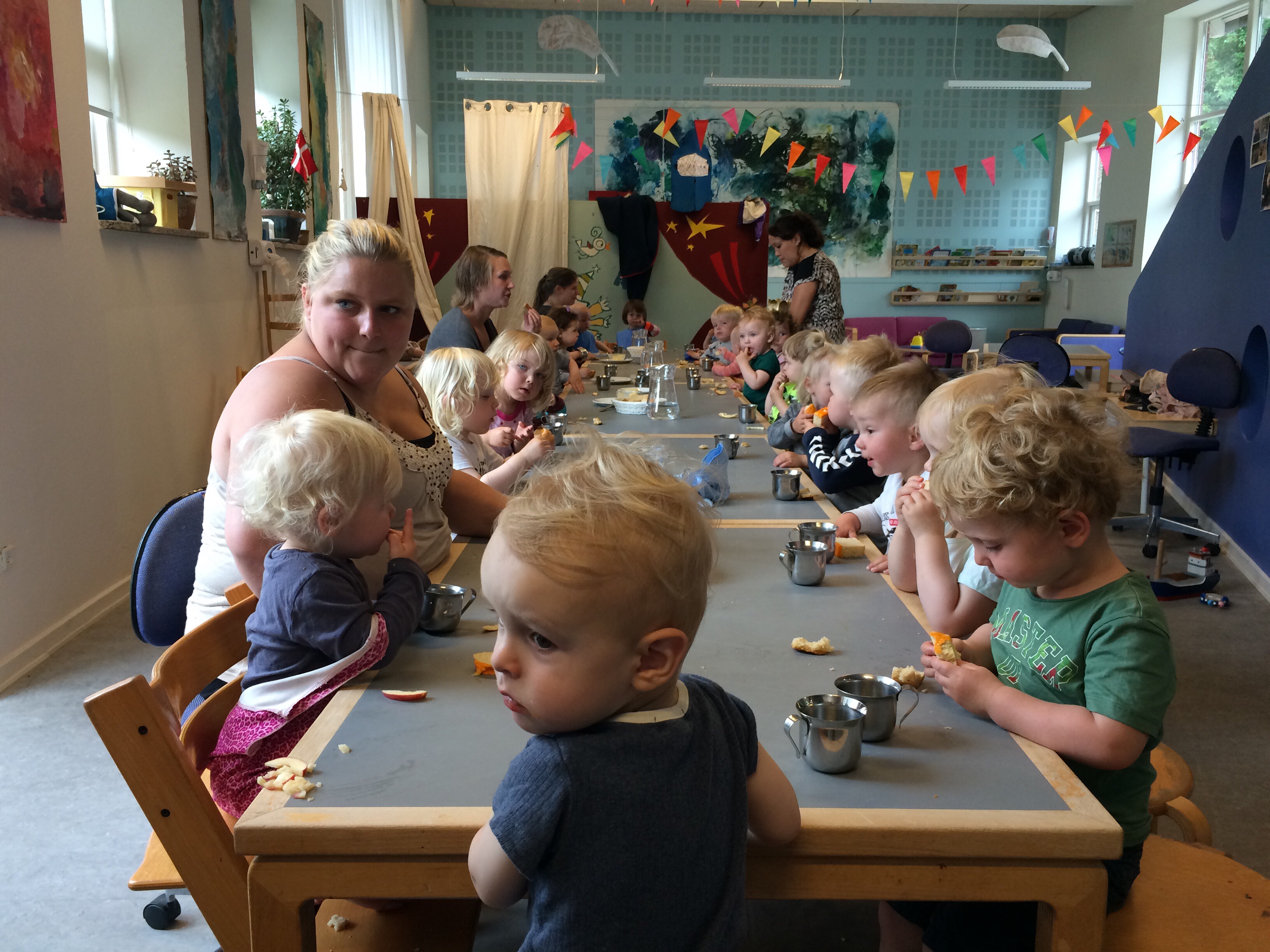 Bamsekage i vuggestuen.