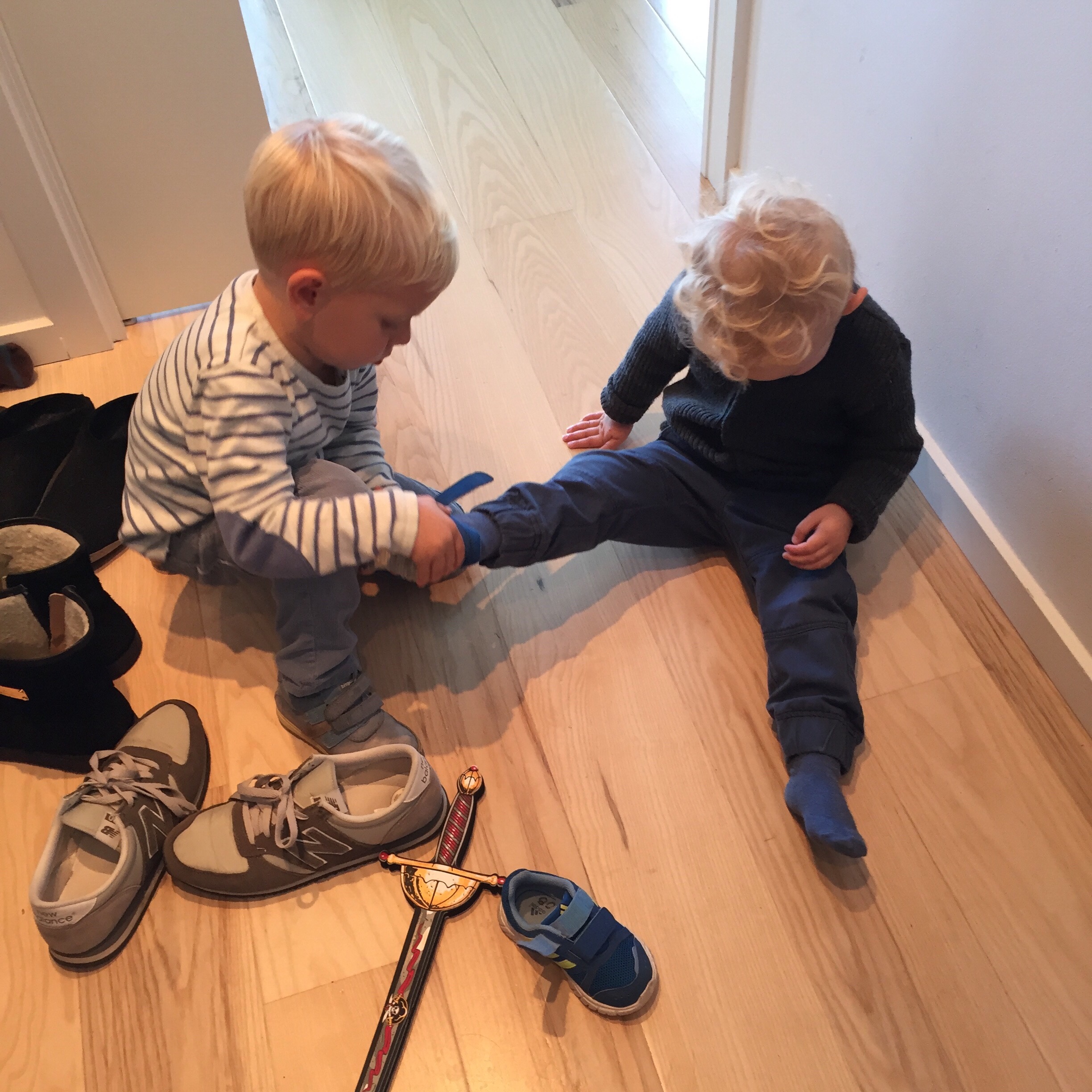 Jacob og Aksel.