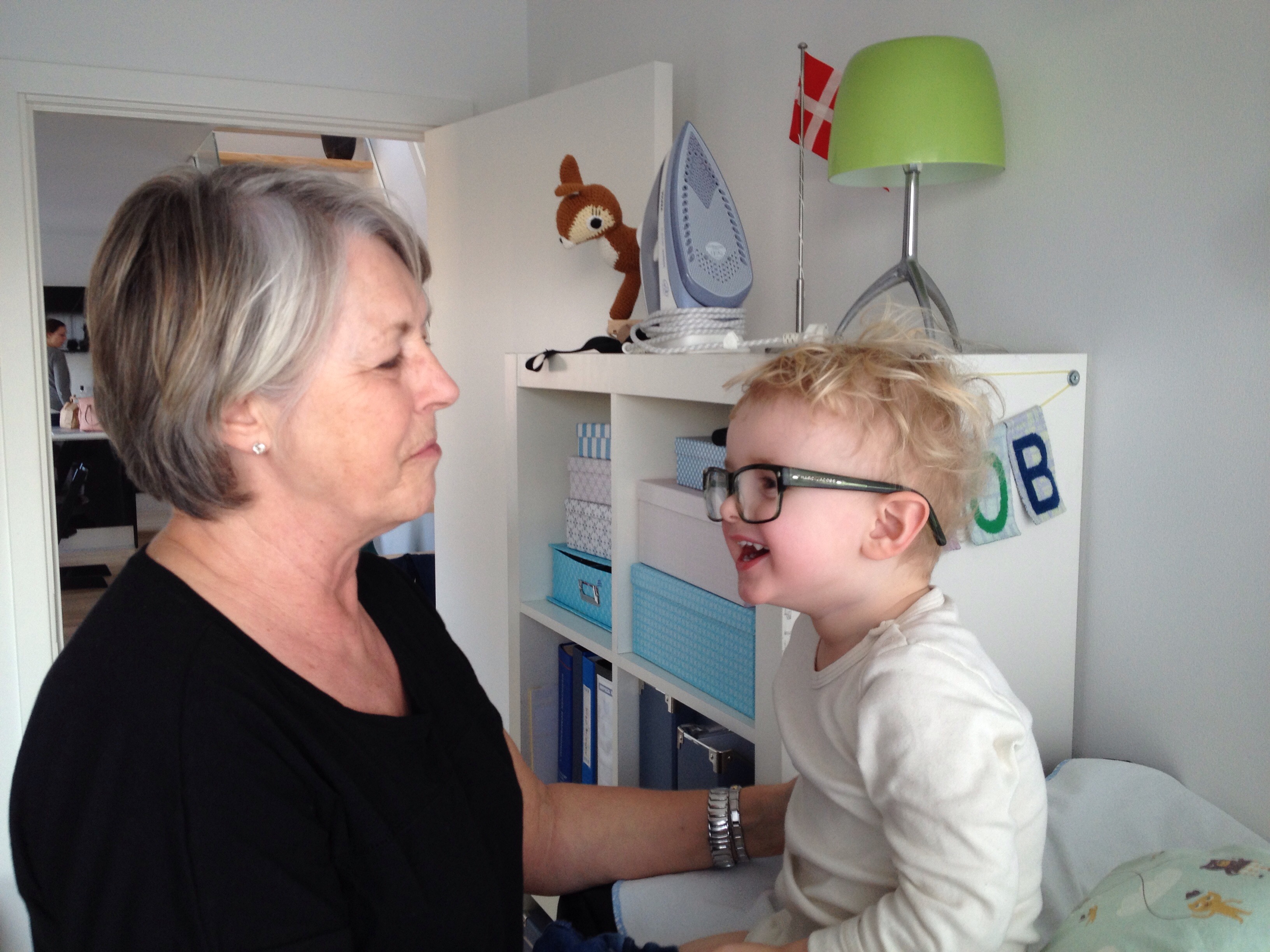 Farmor og Jacob.