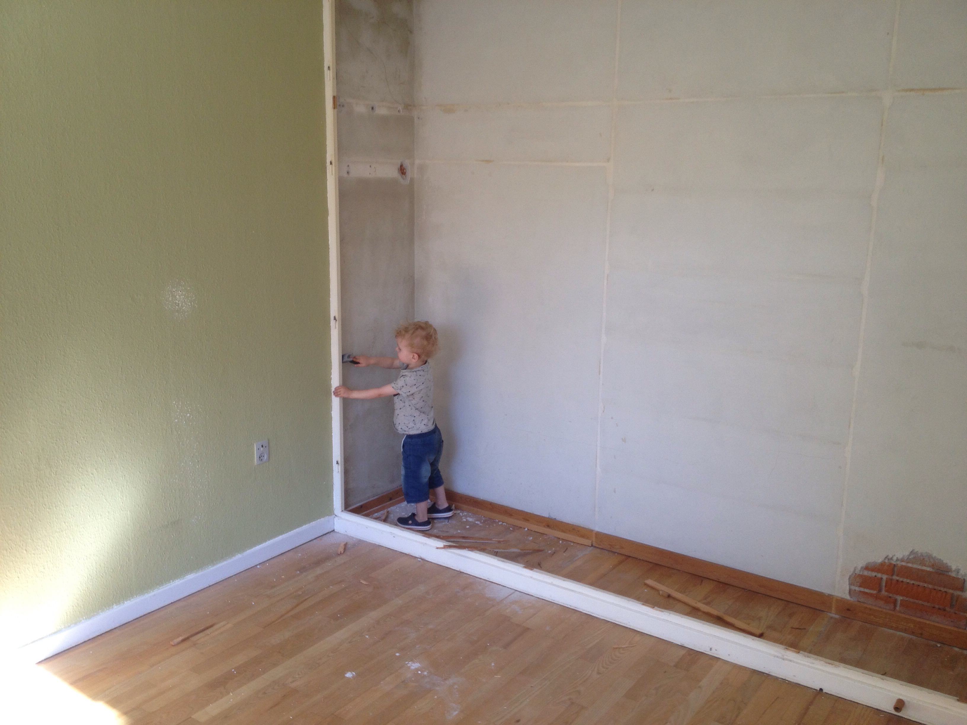 Renovering.