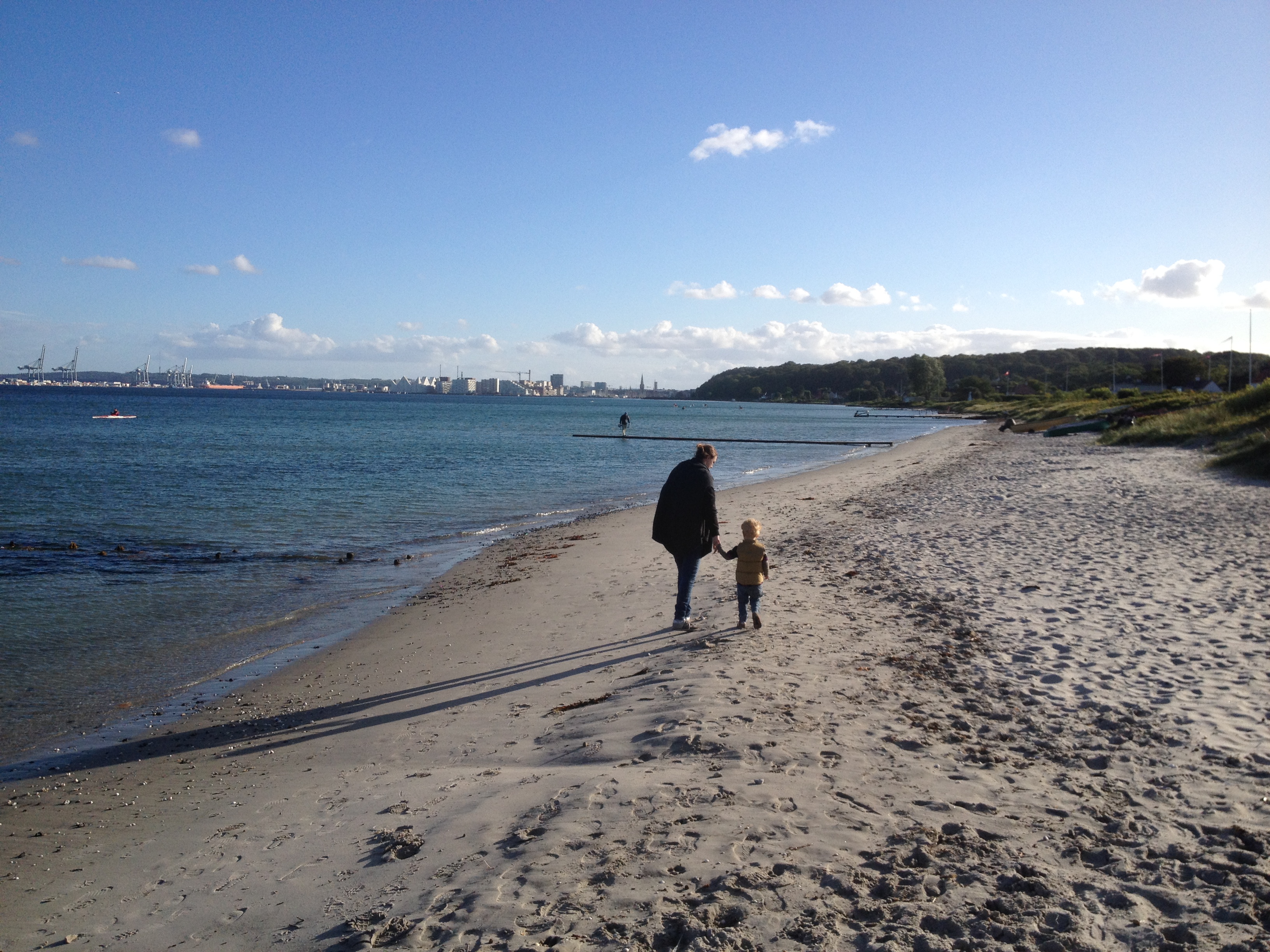 Strandtur.