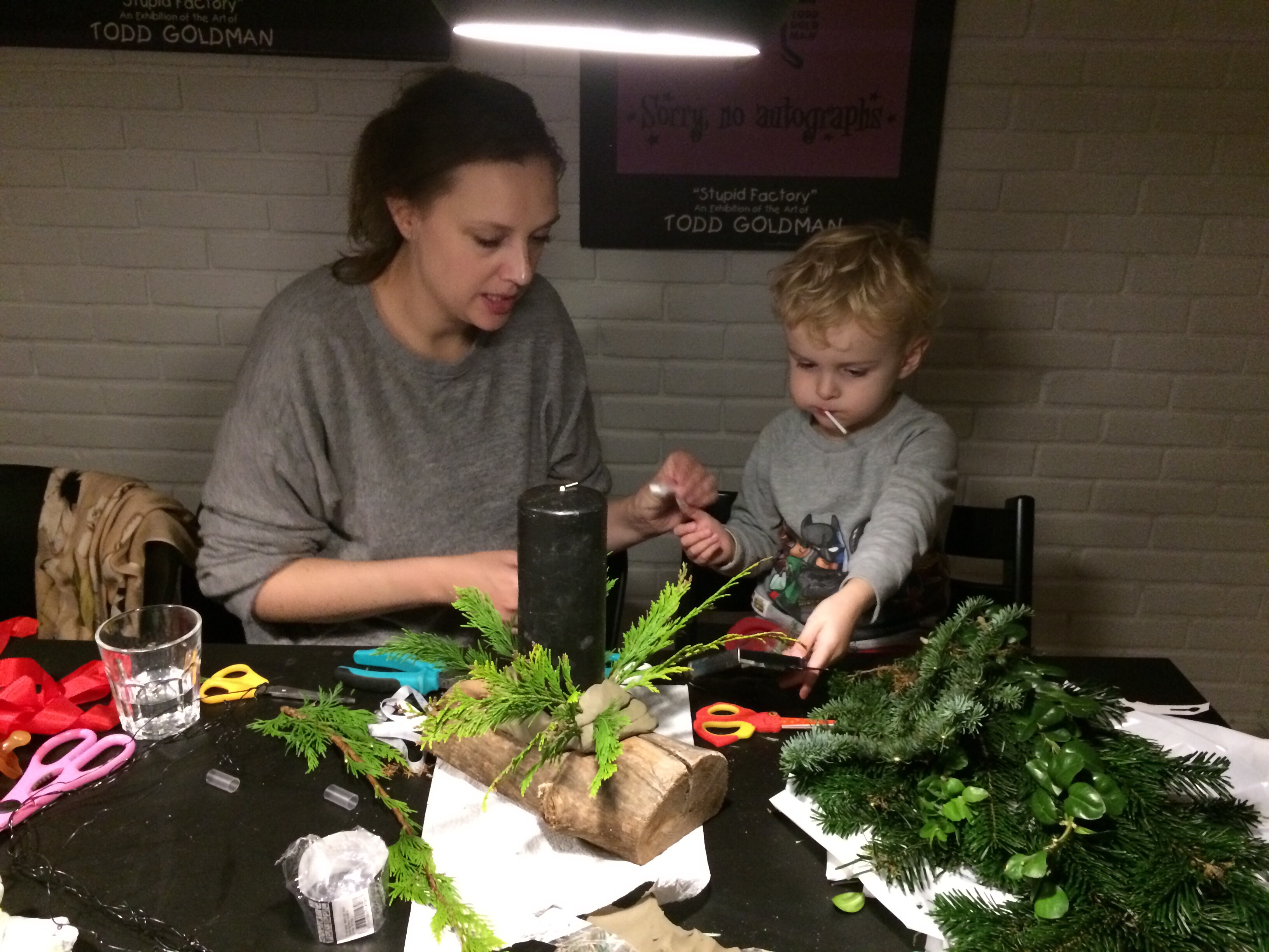 Juledekorationer.