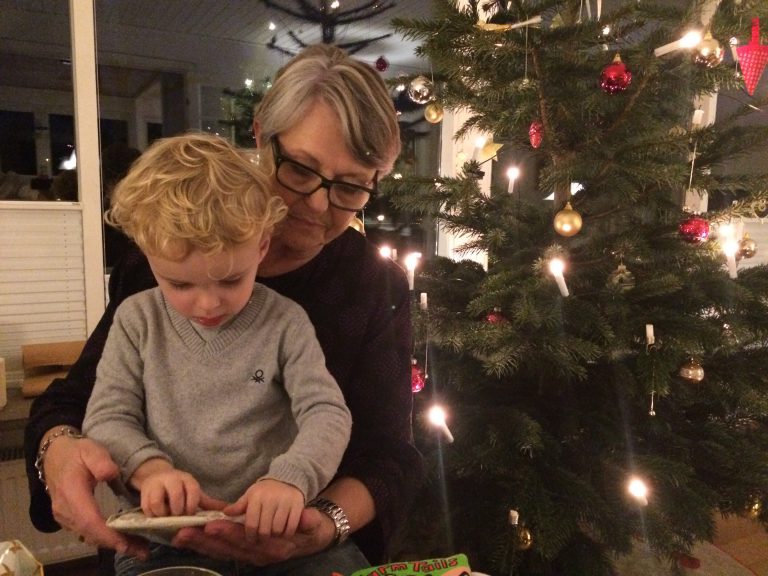 Farmor og Jacob.