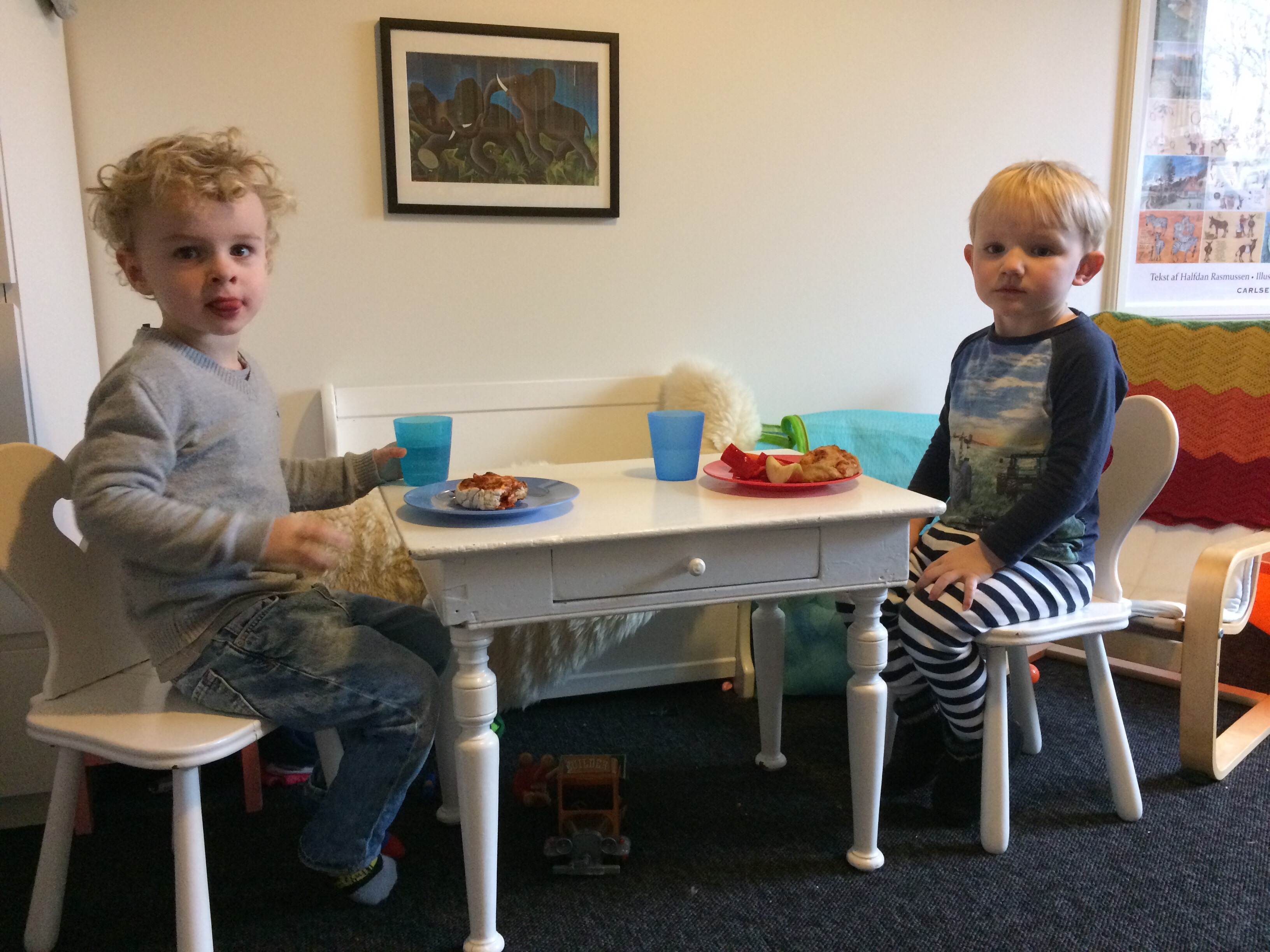 Besøg hos Svend.