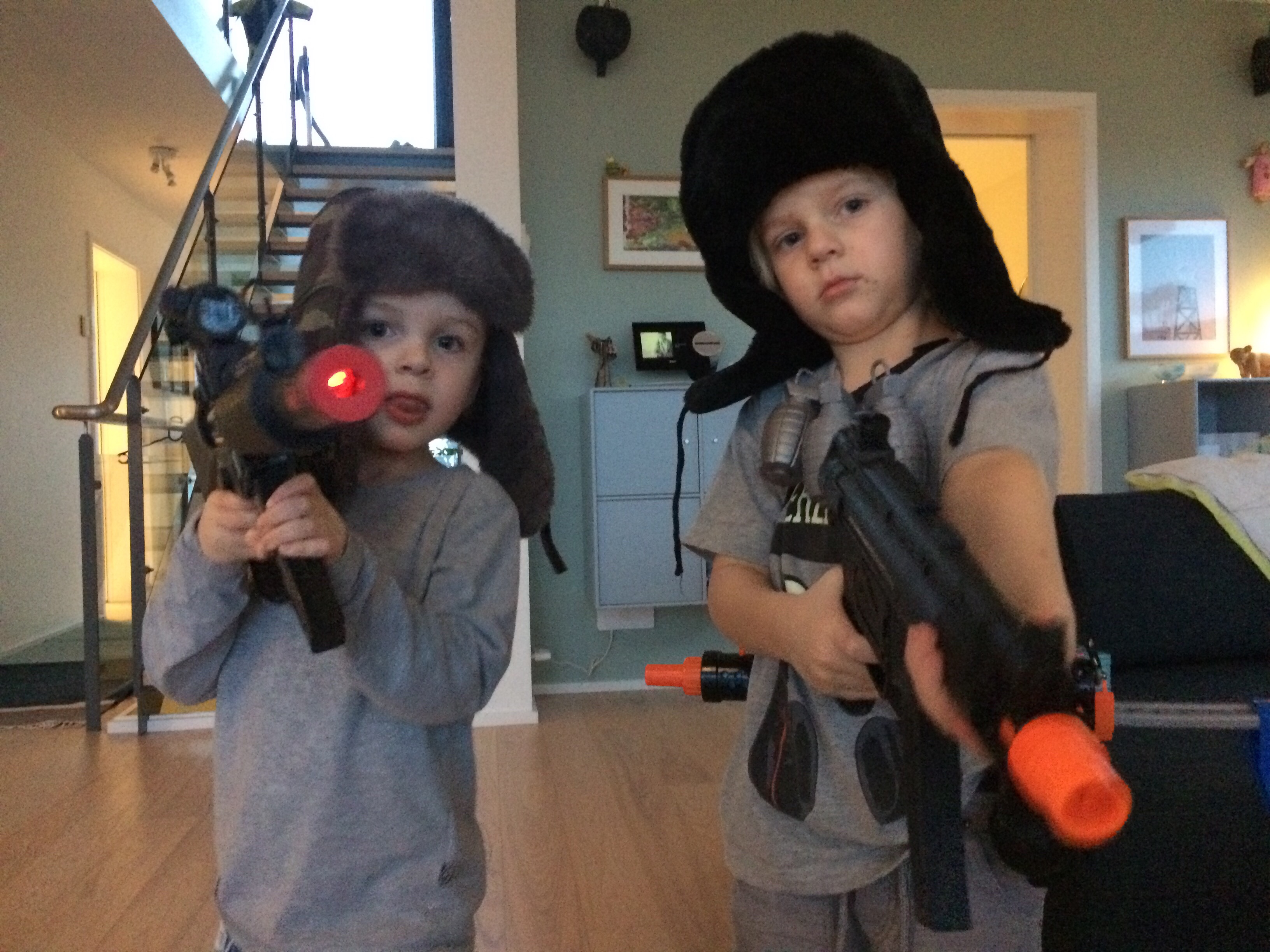 Jacob og Aksel.