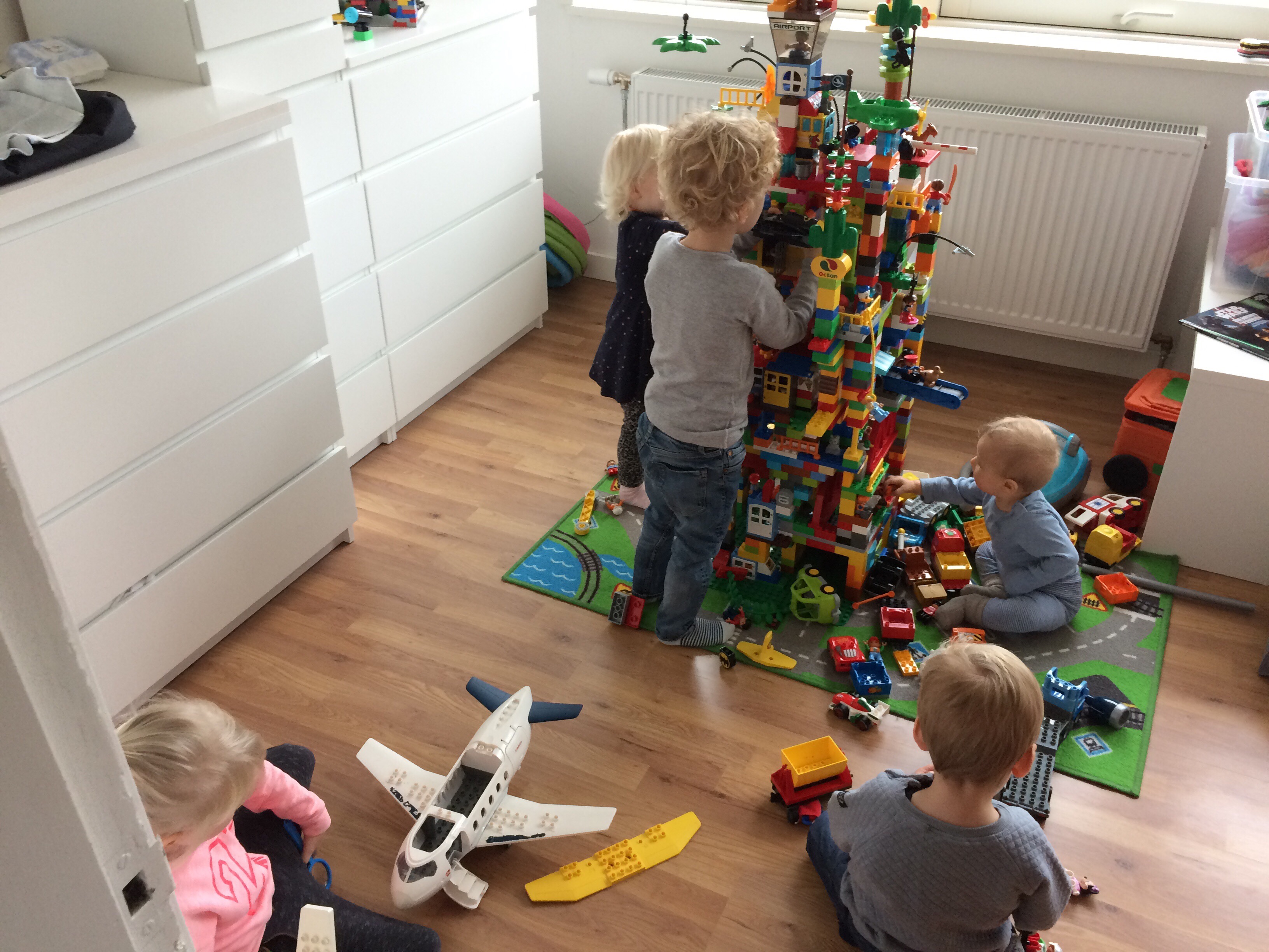 Philippa, Sophia, Malthe, Jacob og Emil.