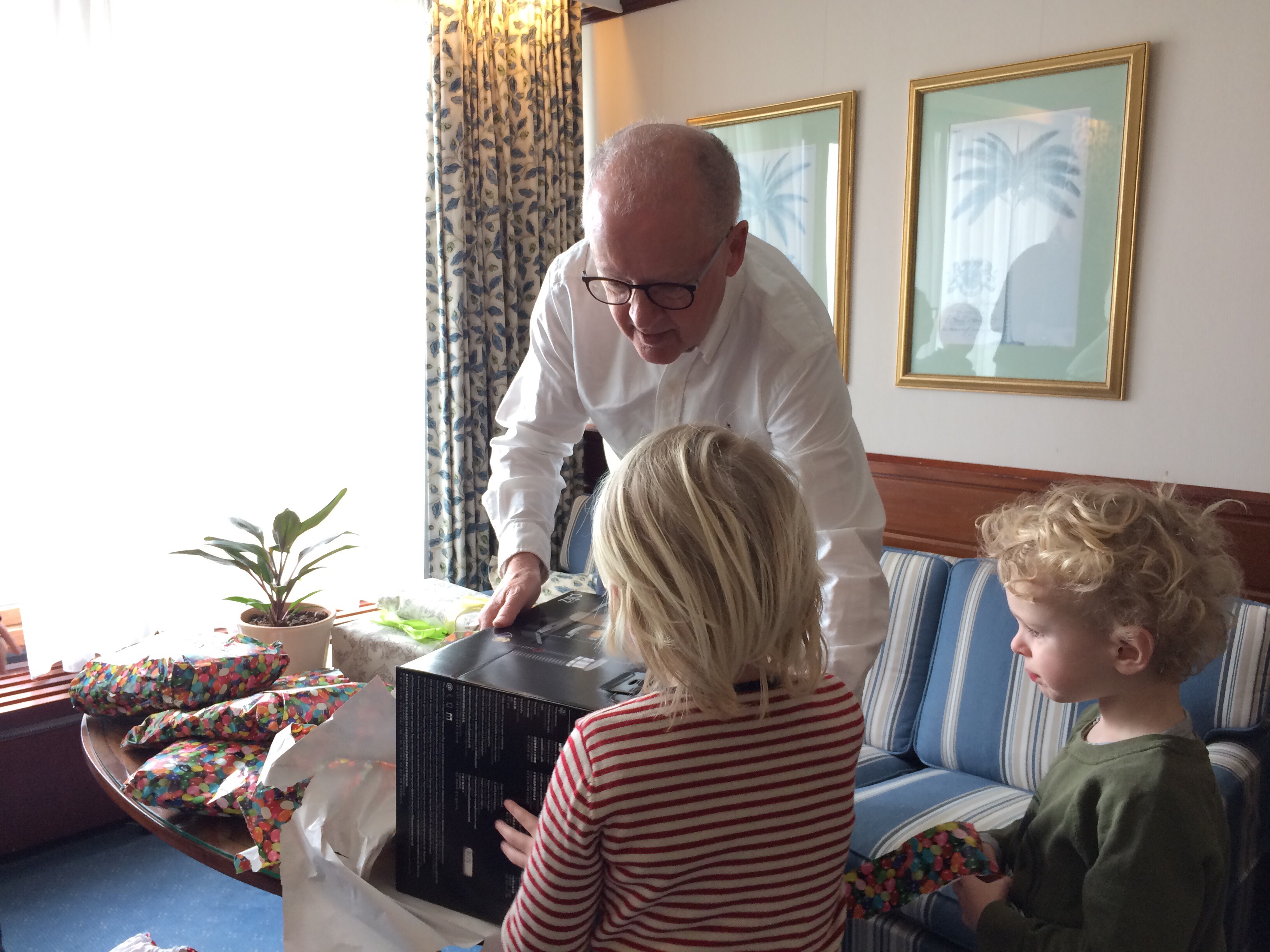 Morfars fødselsdag.