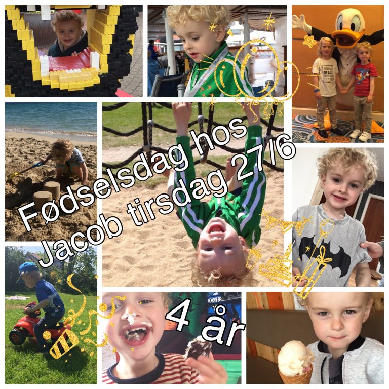 Jacob 4 år.