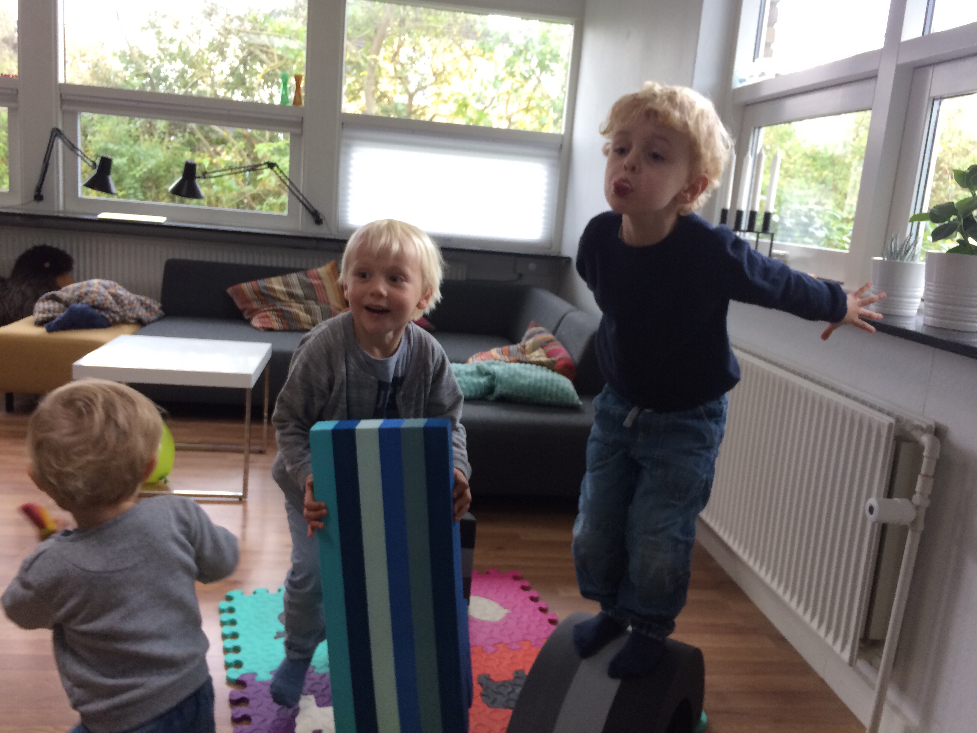 Emil, Herman og Jacob.