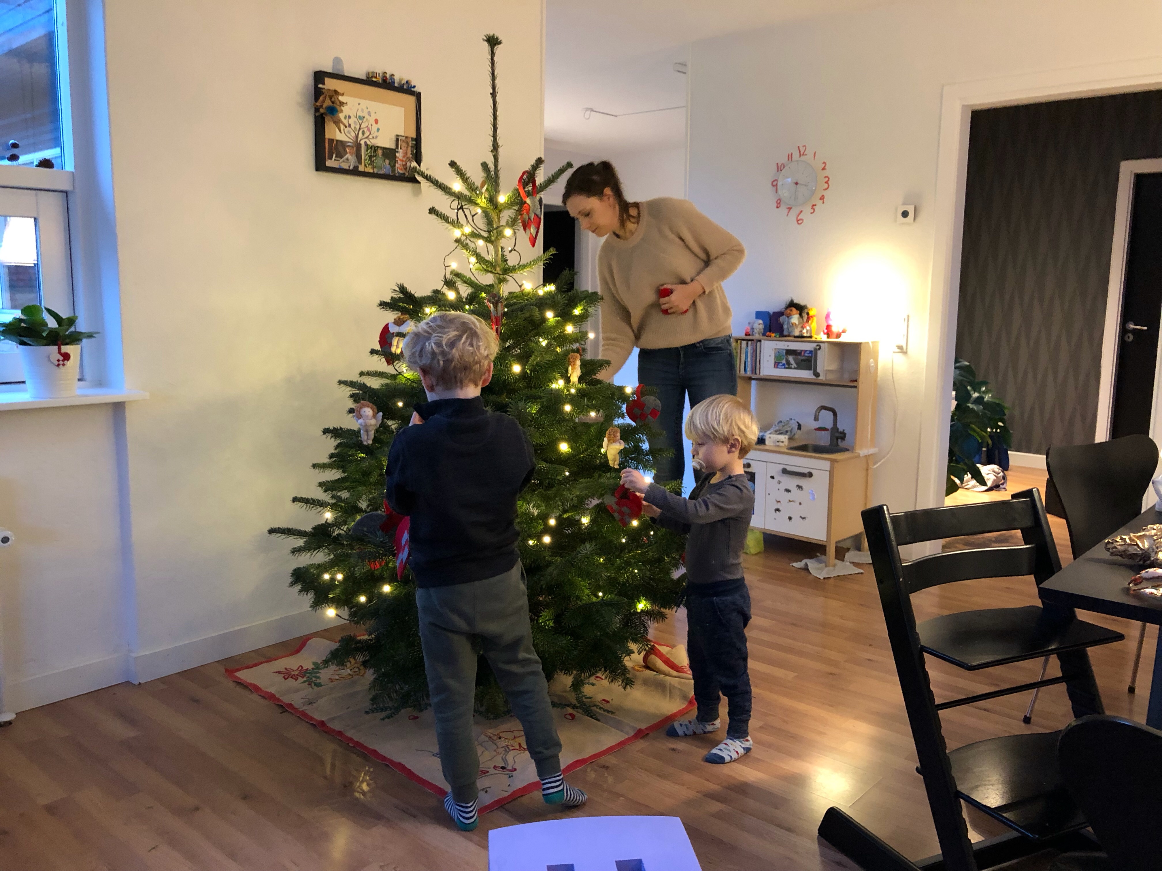 Juletræ.