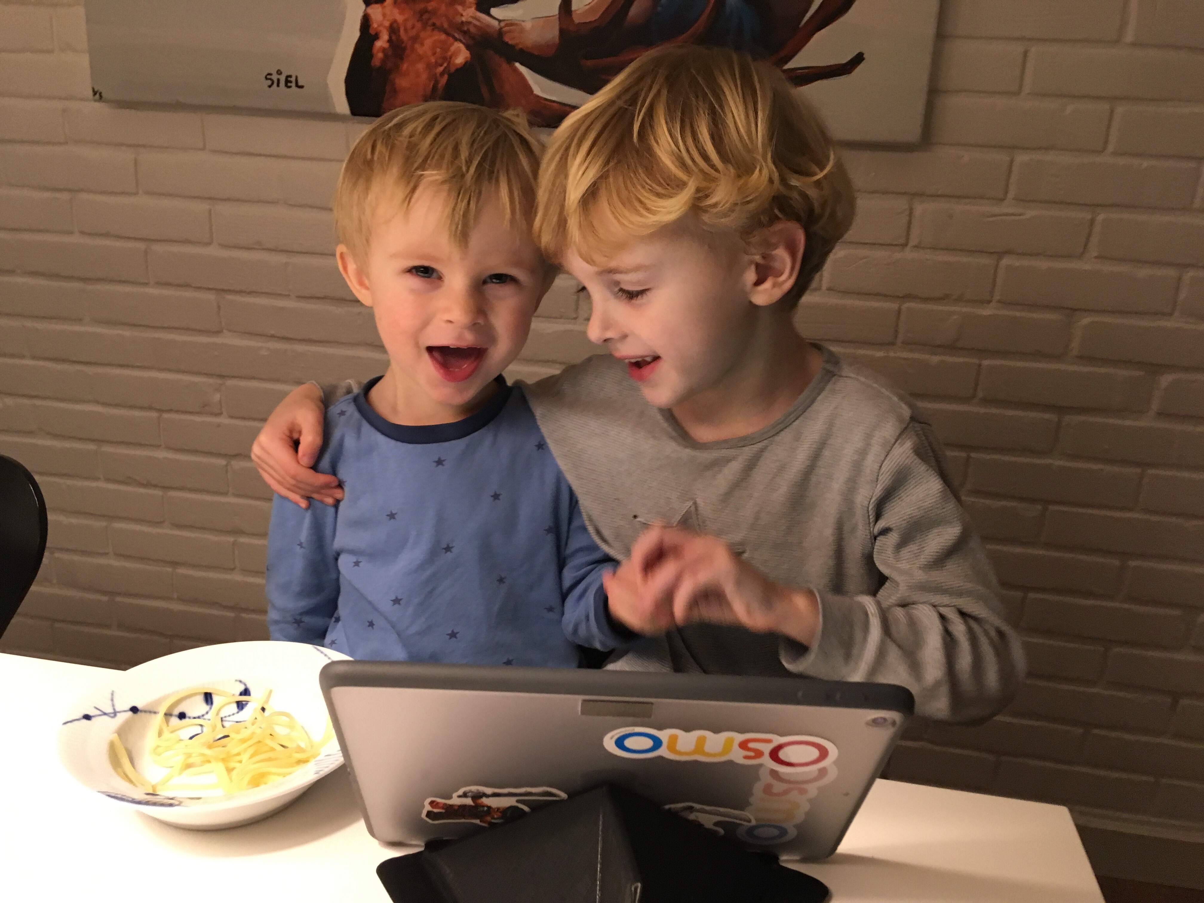Jacob og Emil.