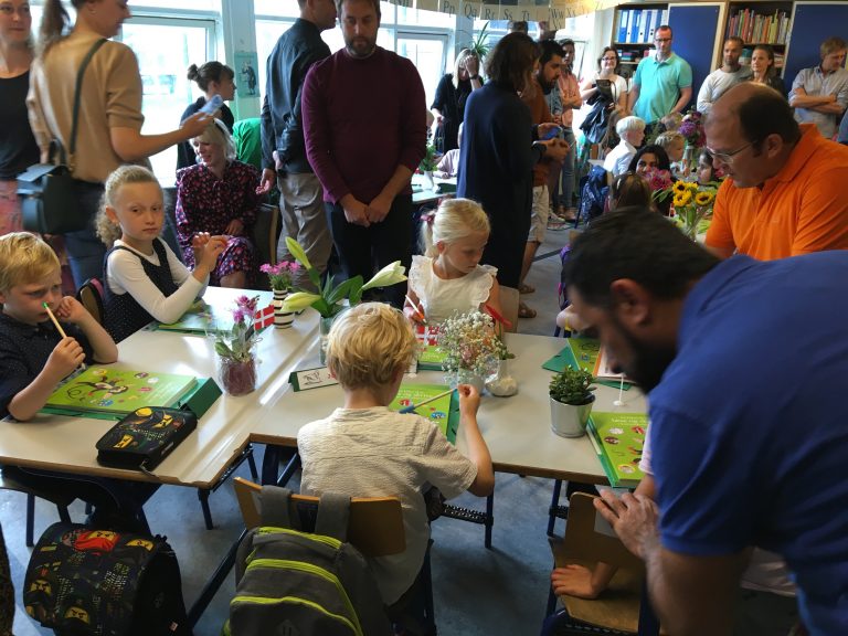 Første skoledag.
