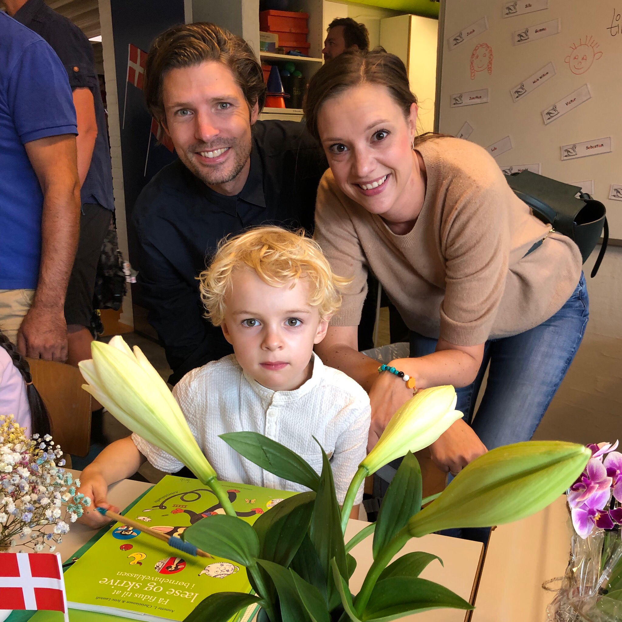 Første skoledag.