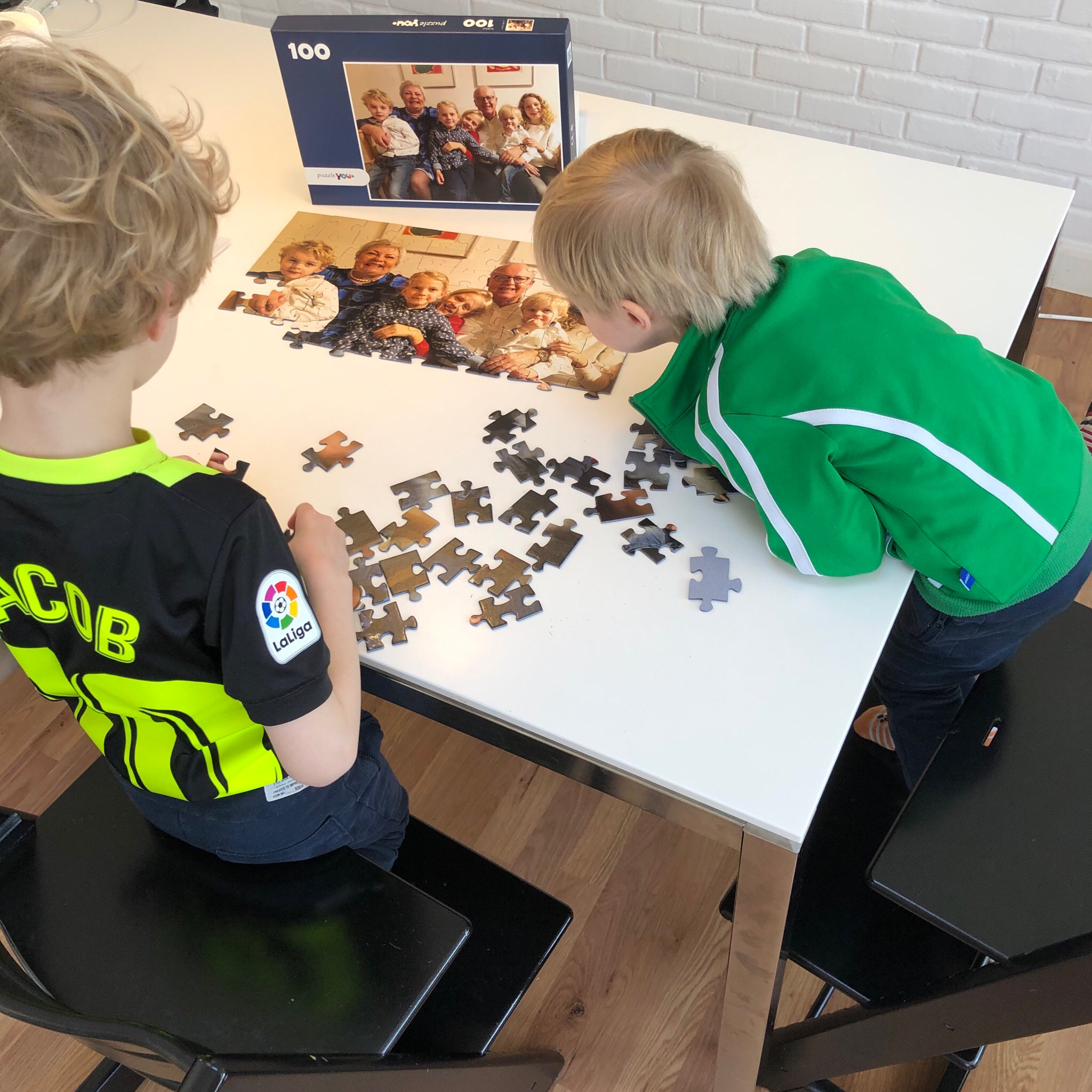 Puzzlespil.
