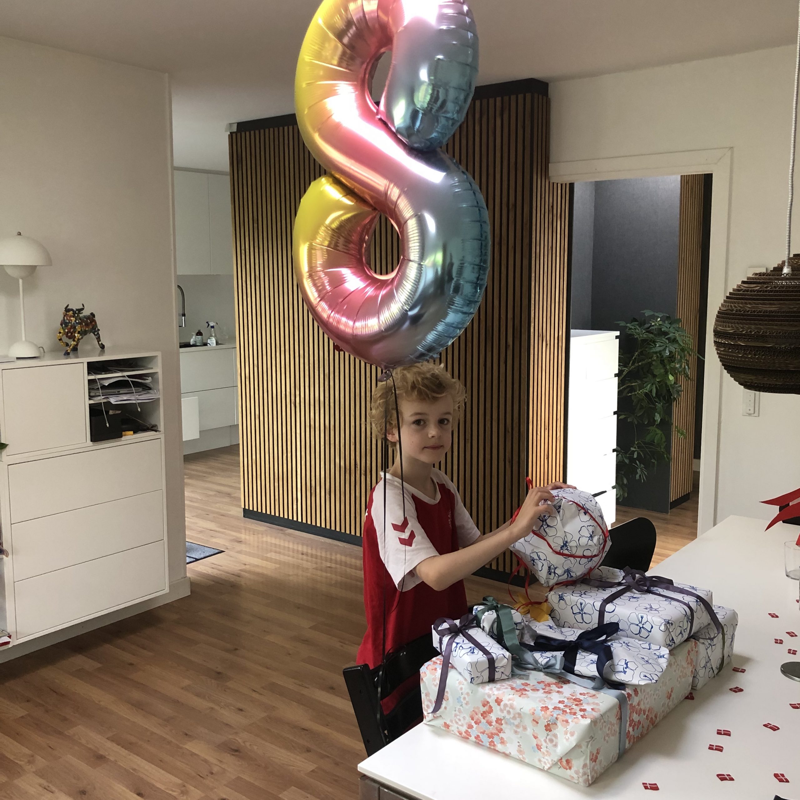 Jacob 8 år.