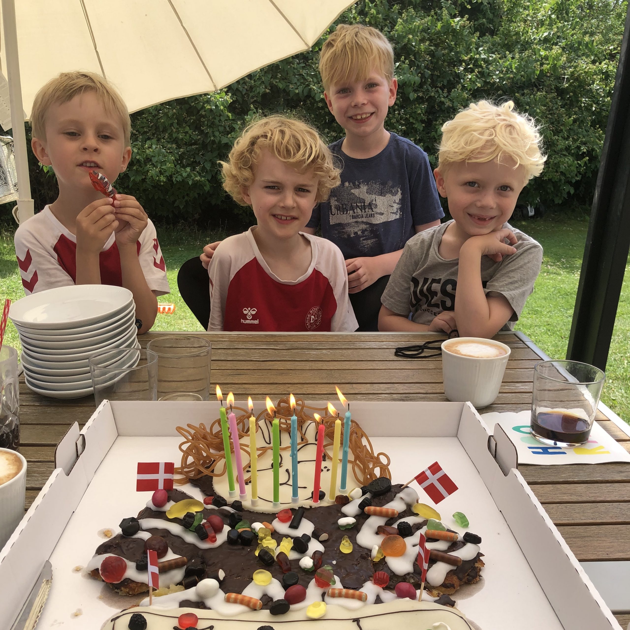 Jacob 8 år.