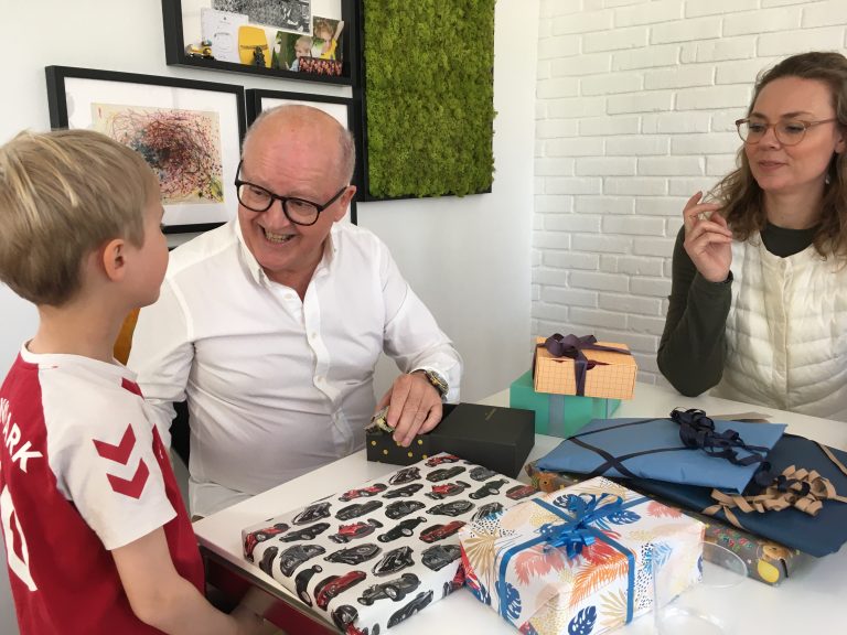 Morfars fødselsdag.