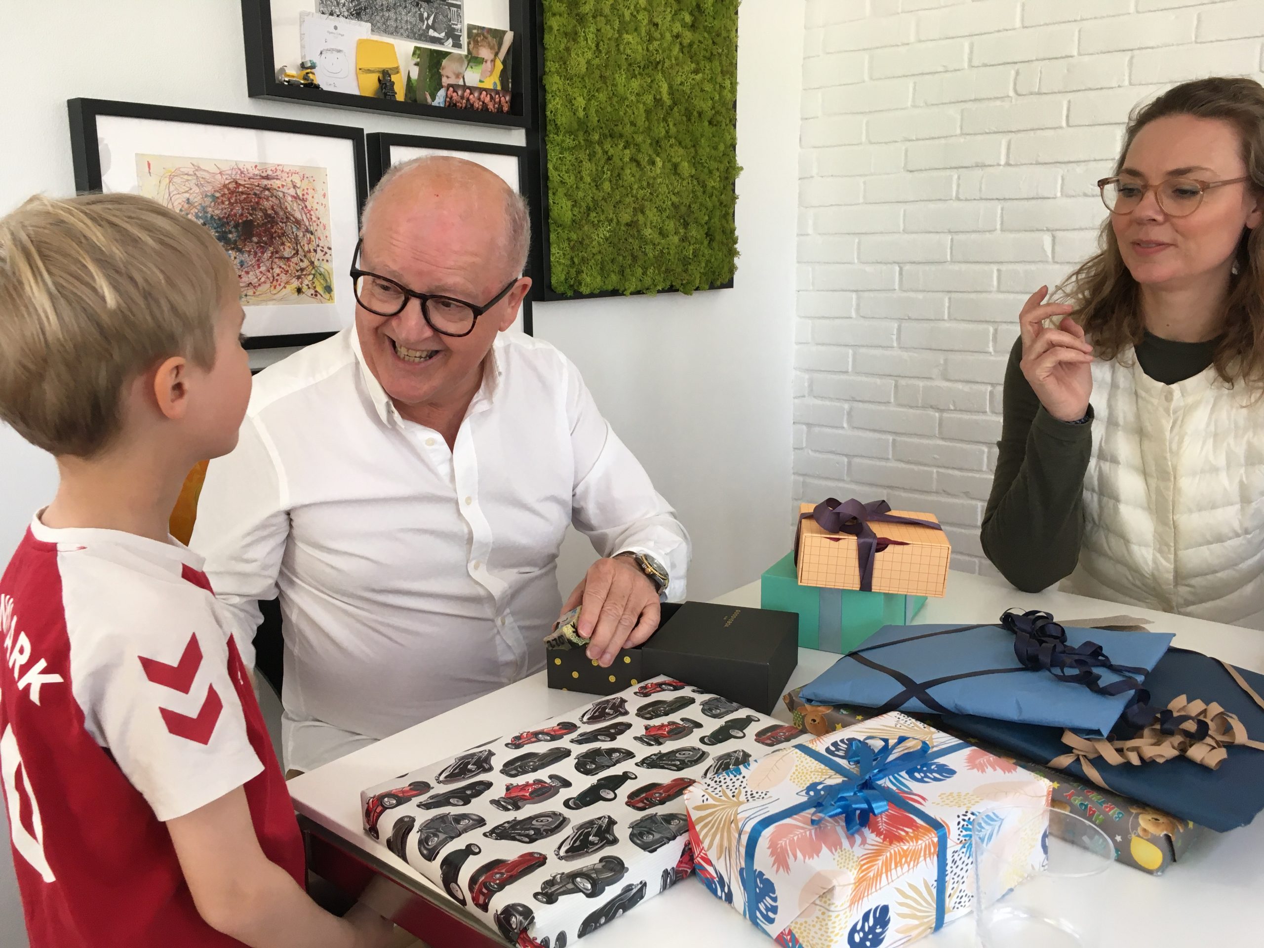 Morfars fødselsdag.