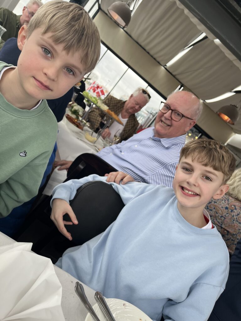 Morfars fødselsdag.