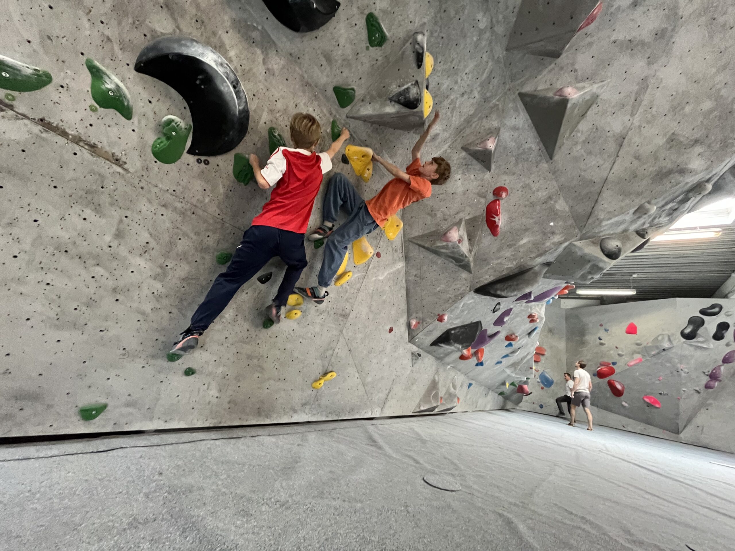 Boulders.